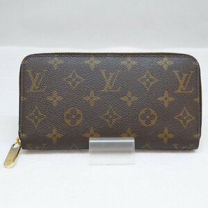 USED品・保管品 Louis Vuitton ルイヴィトン M41896 ジッピーウォレット モノグラム コクリコ MI3196 ラウンドファスナー 長財布