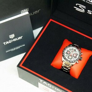 送料無料 USED品 TAG HEUER タグホイヤー CARRERA カレラ CBG2013.BA0657 ホイヤー02 アイルトン・セナ クロノグラフ デイト ケース他の画像1