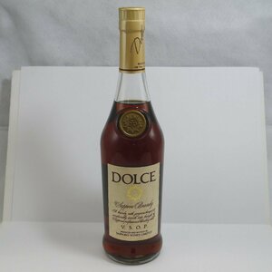 未開栓・保管品 サッポロワイン株式会社 DOLCE ドルチェ VSOP ブランデー 700ml 40%