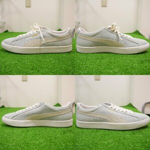 ★美品 USED品・保管品 PUMA プーマ 365942-12 SUEDE 90681 スエード ローカット スニーカー 靴 レザー 28cm 外箱付きの画像4