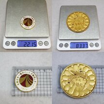 USED品・保管品 天皇皇后両陛下 奉祝金婚式記念 メダル 2枚 1974年 銅製あり ケース/外箱付 ダメージあり_画像8