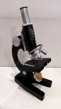☆ 【ジャンク品】Vixen ビクセン MIGHTY-900 マイティ900型 高級顕微鏡 プレパラート セット よ_画像7