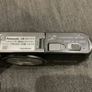 【2010年製】Panasonic パナソニック LUMIX DMC-FX70-Kコンパクトデジタルカメラ ブラックデジカメ よの画像7