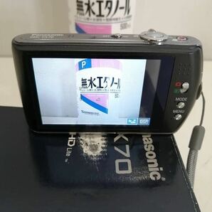 【2010年製】Panasonic パナソニック LUMIX DMC-FX70-Kコンパクトデジタルカメラ ブラックデジカメ よの画像9