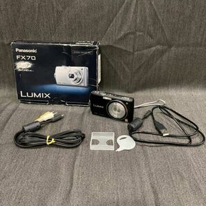 【2010年製】Panasonic パナソニック LUMIX DMC-FX70-Kコンパクトデジタルカメラ ブラックデジカメ よの画像1
