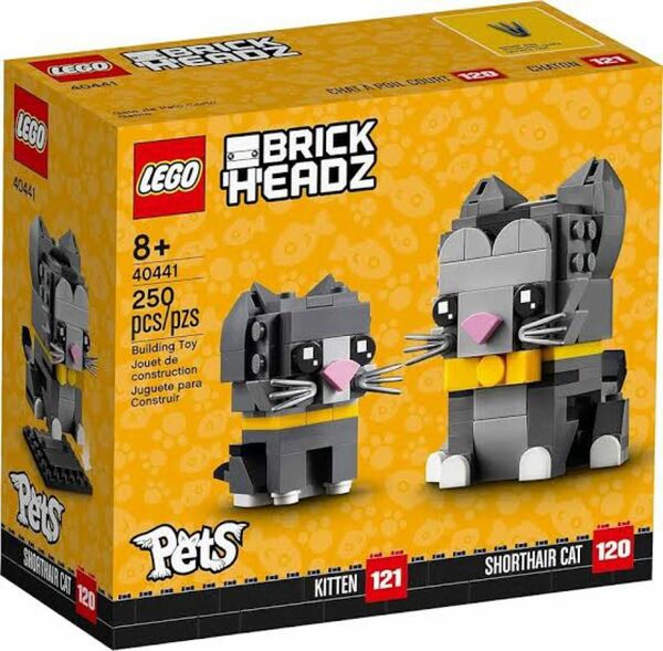 LEGO レゴ　正規品　40441 BrickHeadz ブリックへッズ　ショートヘアのネコ