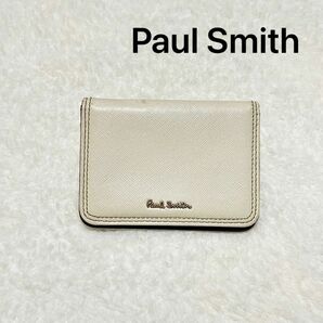 Paul Smith ポールスミス カードケース 名刺入れ パスケース 定期入れ レザー シンプル