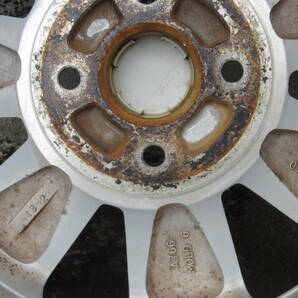 スズキ ラパン(H22S） 純正アルミホイール タイヤ付4本セット （中古品）の画像3