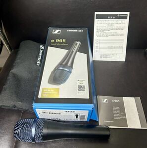 SENNHEISER ゼンハイザー e965 ボーカルコンデンサーマイク