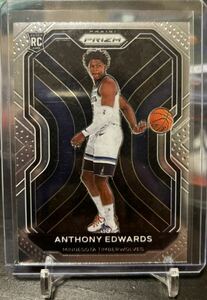 【ANTHONY EDWARDS】◆ルーキーカード◆2020-21 PANINI Prizm MINNESOTA TimberWolves NBA