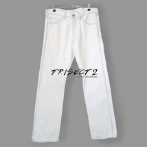 ●【美品】TRISECT2 JOURNAL STANDARD ブリーチ デニム 白 ●ヴィンテージ ペンキ マルタンマルジェラ HELMUT LANG NEW MANUAL N.HOOLYWOOD_画像1