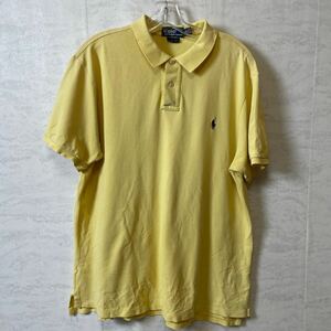 ポロシャツ Polo by Ralph Lauren ポロバイラルフローレン サイズXL 黄色イエロー