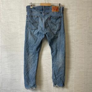 デニム ジーンズ デニムパンツ リーバイス Levis 513ジーパン W34 メンズ古着の画像4