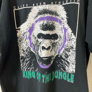 半袖 Tシャツ シングルステッチ サイズXL 黒ブラック ゴリラ 1993年 キンクオブザジャングル ビンテージ 90S プリント ブラック の画像4