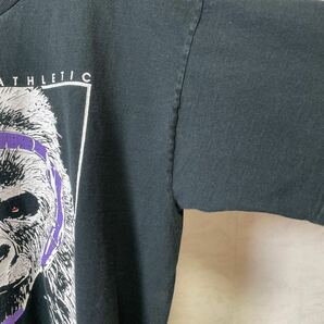 半袖 Tシャツ シングルステッチ サイズXL 黒ブラック ゴリラ 1993年 キンクオブザジャングル ビンテージ 90S プリント ブラック の画像7