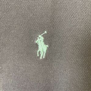 ポロシャツ 半袖 Polo Ralph Lauren ラルフローレン サイズS 灰色グレー メンズ古着の画像4