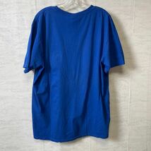 半袖Tシャツ　ラルフローレン　ポロジーンズ　サイズL 青ブルー　コットンシャツ　メンズ　古着　3021_画像5