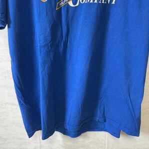 半袖Tシャツ ラルフローレン ポロジーンズ サイズL 青ブルー コットンシャツ メンズ 古着 3021の画像3