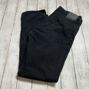 LEVIS513　リーバイス　ストレートシルエット　黒ブラック　デニムメンズ古着