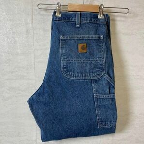 カーハートCARHARTT 薄手デニムペインターパンツ サイズＸＬ メンズ 古着の画像1