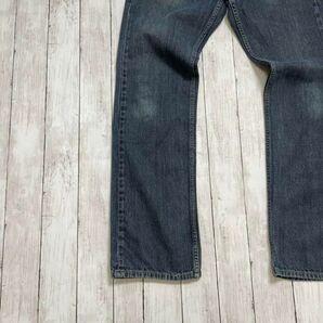 LEVIS559 Ｗ32Ｌ36 リラックスシルエット ワイドバギー ブルーデニムの画像4