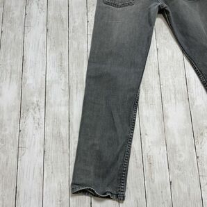 LEVIS514 Ｗ32Ｌ32 黒ブラックデニム ストレッチストレート メンズ.の画像9