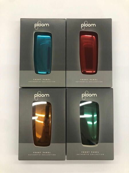 Ploom X フロントパネル ４色セット 新品未開封（アマゾングリーン）（ラブァレッド）（オーシャンブルー）（マンゴーイエロー）