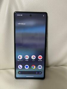 極美品　Google Pixel 6a セージ SIMフリー 