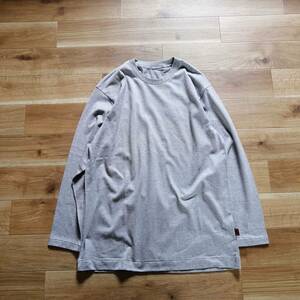  Takeo Kikuchi TAKEO KIKUCHI plain T-shirt long shirt gray M size 24-0405fu12[4 point including in a package free shipping ]