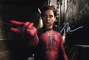 トビー・マグワイア 直筆サインフォト スパイダーマン Tobey Maguire