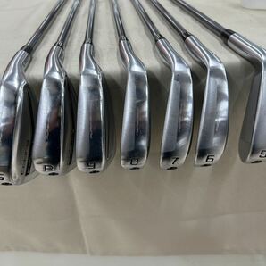 コブラ KING アイアン forged tec x #5-9,Pw.Gw ７本セット MCI black 80S LAMKIN 最新 2023年 Cobraの画像1