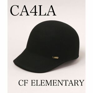 ca4la CF ELEMENTARY ウール　フェルトキャップ