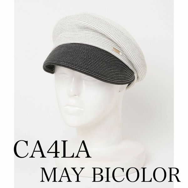 ca4la MAY BICOLOR メイ　バイカラー　白黒　モノトーン