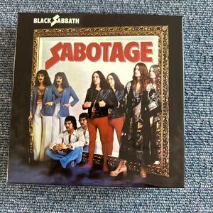 BLACK SABBATH SABOTAGE BOX Union Special made BOX paper jacket unused goods sabot ta-ju