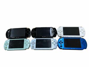 SONY プレイステーションポータブル PSP 本体6台まとめ ジャンク品