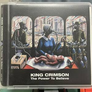 KINC CRIMSON - THE POWER TO BELIEVE 国内版帯付き キングクリムゾン