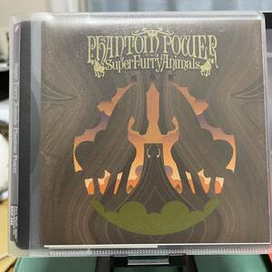 [ большой лот ]SUPER FURRY ANIMALS - PHANTOM POWER внутренний версия с поясом оби super мех Lee животное z