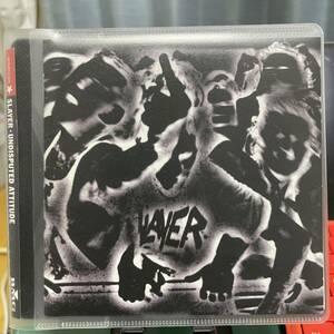 【大出品】SLAYER - UNDISPUTED ATTITUDE 国内版帯付き スレイヤー ジャンク扱い