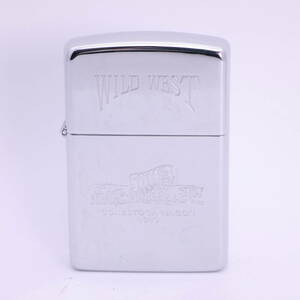 ジャンク ライター zippo WILD WEST ジッポ Q124 動作未確認 詳細不明