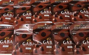 GABA チョコレート ビター 香るカカオ 10袋 メンタルバランス キャバ 