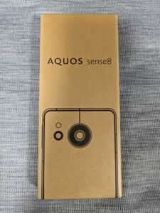 AQUOS sense8 SH-M26 コバルトブラック