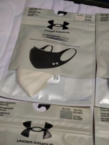 ②UA UNDER ARMOUR スポーツマスク フェザーウエイト トレーニング/UNISEX XL/XXL