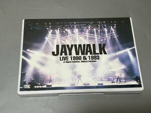 d1472◆DVD「JAYWALK　LIVE　1990 &1993 at日本武道館、渋谷公会堂」