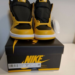 NIKE AIR JORDAN1 RETRO HIGH OG Pollen 新品　レディースサイズ　ＵＳ6.5 24.5cm　パラン　ジョーダン1 