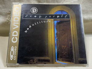 DEEP PURPLE - BAD ATTITUDE CD VIDEO SINGLE 日本盤 廃盤 レア盤