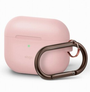 [新品]elagoエラゴ　ORIGINAL HANG シリコンケース カラビナ付　for AirPods Pro エアーポッズプロ　Lovely Pink