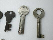 古い 鍵 和鍵 南京錠など　まとめて20本　コレクション アンティーク 昭和 レトロ　_画像8
