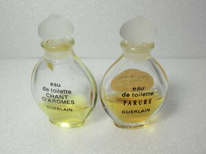 GUERLAIN ゲラン　ミニ　香水　？ml瓶　残量不明　2本　ビンテージ アンティーク 