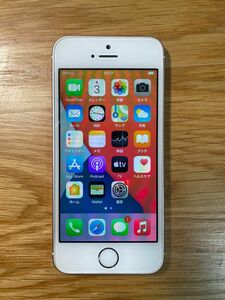 1004 iPhone SE 16GB Rose Gold SIMフリー battery 100%