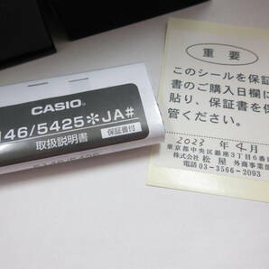 ☆CASIO カシオ G-SHOCK 5146 GA-110 ブラック/黒 JRA-VAN Gショック デジタル メンズ 腕時計 稼働品 未使用☆の画像9